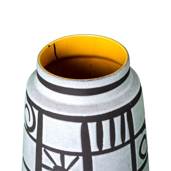 Vaza vintage mid century din ceramica Decoratiuni