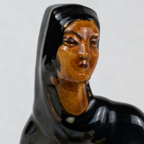 Statueta din ceramica femeia indianca unicat Decoratiuni