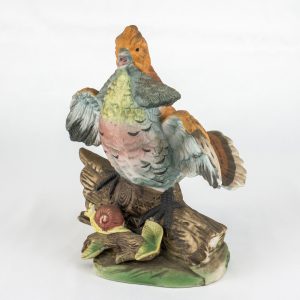 Bibelou din portelan cu motivul cocosului Bibelouri Magazin de mobila decoratiuni si corpuri de iluminat vintage Bibelou din portelan cu motivul cocosului Bibelouri