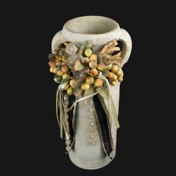 Vaza pentru flori lucrata manual din ceramica ideala pentru exterior Decoratiuni