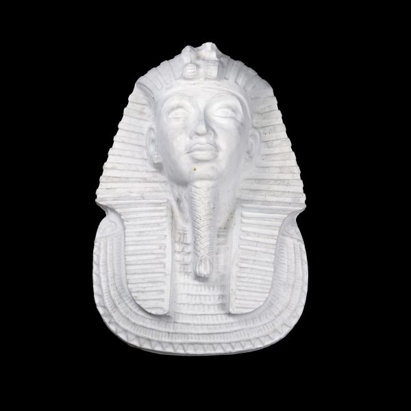 Set de două statui din ipsos în forma unui chip de faraon Decoratiuni