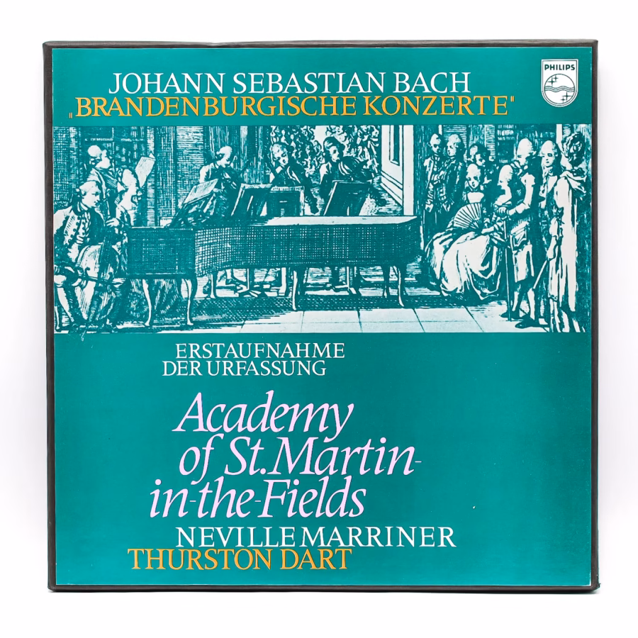 Johann Sebastian Bach- Concertul din Bradenburg de Thurston Dart și Academia din St. Martin