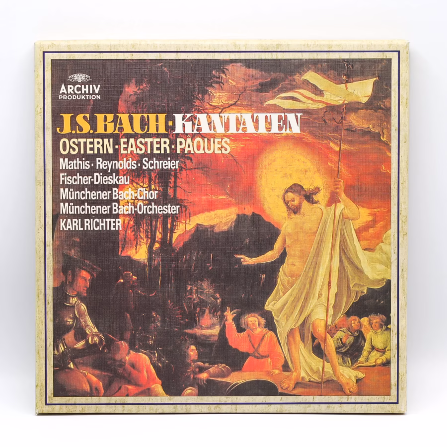 Bach – Cantate: Duminicile după Trinitate I, Karl Richter (6 LP, Archiv Produktion)