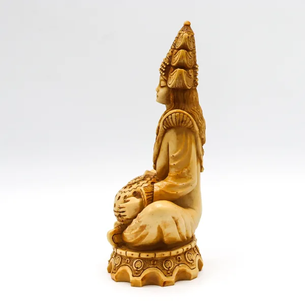 Statuetă vintage Tretchikoff din rășină Thai Buddha cu motivul meditației Decoratiuni