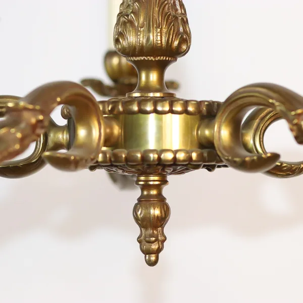 Candelabru cu 5 brațe din bronz Louis XV Franța prima jumătate a sec. XX Candelabre