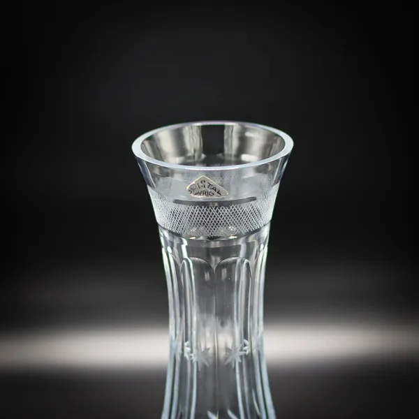 Vază de colecție din cristal Avrig România anii 80 Decoratiuni