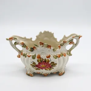 vas-de-colectie-din-ceramica-bassano-italia-pictat-manual-cu-motive-florale