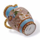 Ulcior lucrat din ceramică și pictat manual cu motive florale Decoratiuni