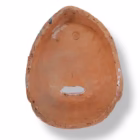 Decorațiune rustică lucrată manual din ceramică tip mască în stil mediteranean Decoratiuni