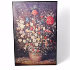 Tablou floral realizat din puzzle, înrămat, de mari dimensiuni Decoratiuni