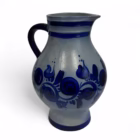 Cană tradițională Westerwald din ceramică glazurată – decor cobalt, Germania, sec. XX Ceramica