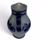 Cană tradițională Westerwald din ceramică glazurată – decor cobalt, Germania, sec. XX Ceramica