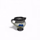 Mini-Ulcior vintage ceramic pictat manual, Valle Verzasca cu motiv alpin Decoratiuni