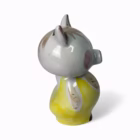 Pușculiță ceramică „PIGLET” pictată manual, model vintage Bibelouri