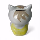 Pușculiță ceramică „PIGLET” pictată manual, model vintage Bibelouri