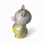 Pușculiță ceramică „PIGLET” pictată manual, model vintage Bibelouri