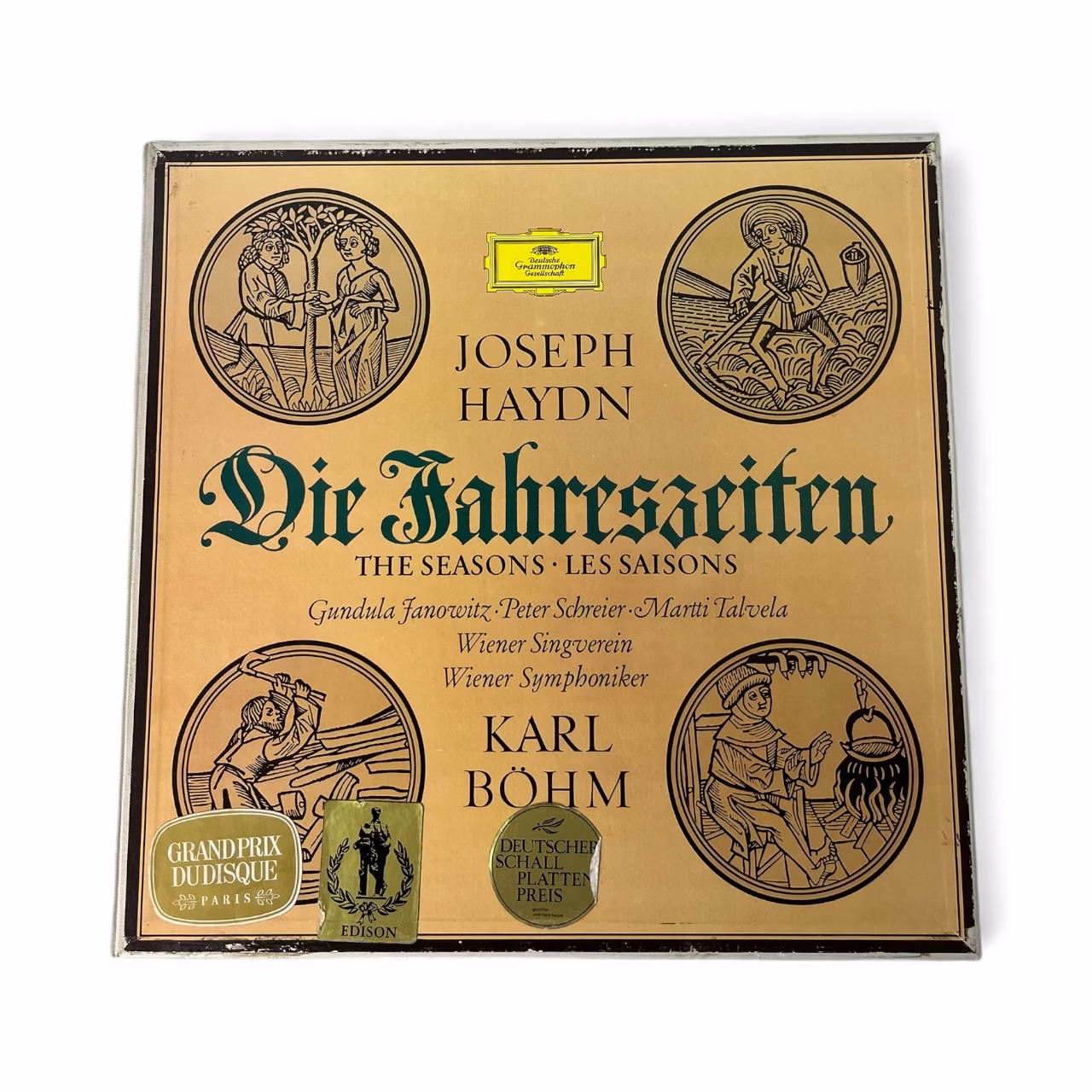 Vinil Joseph Haydn – Die Jahreszeiten – Deutsche Grammophon – 3 LP