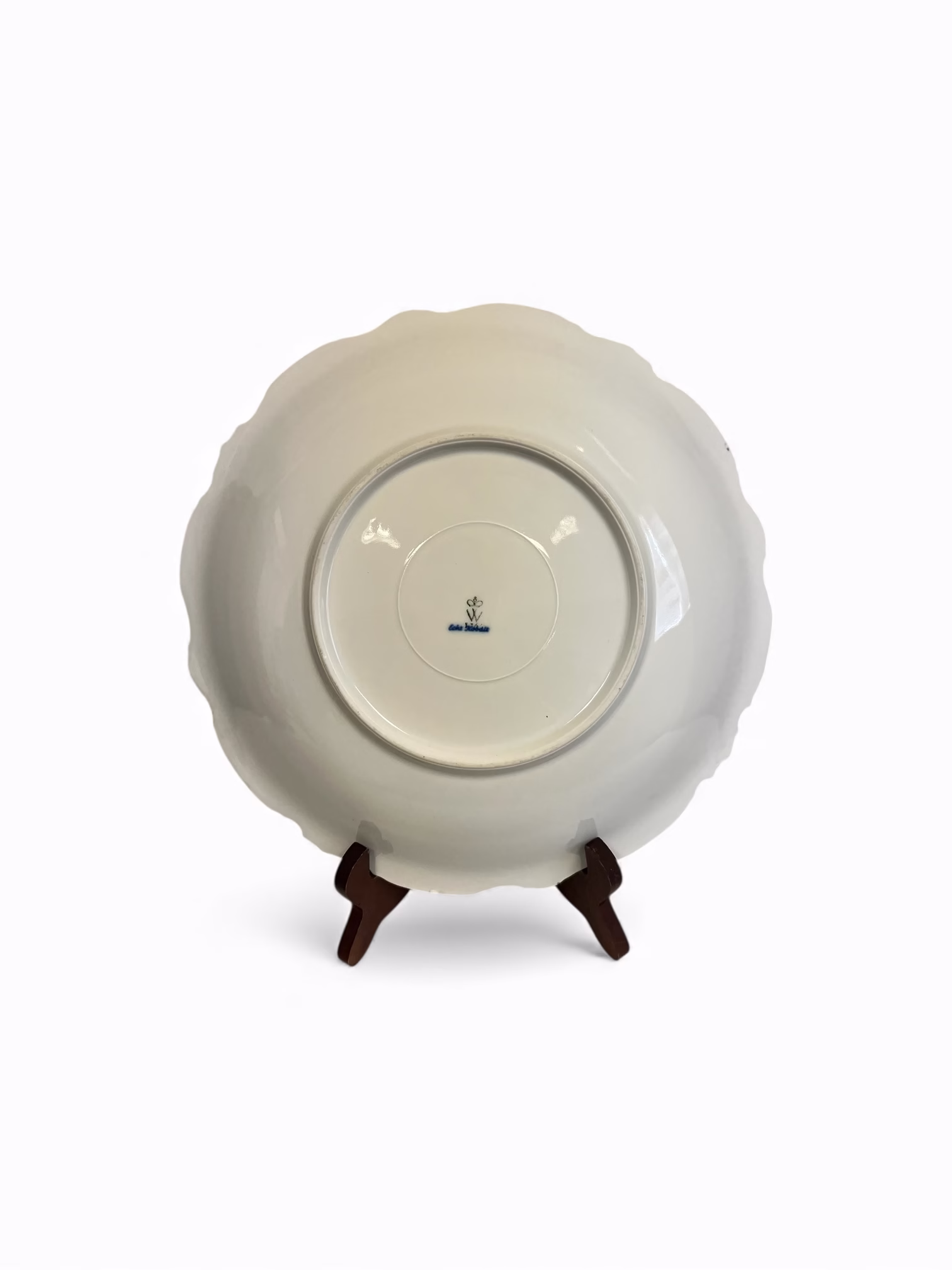 Platou decorativ vintage Seltmann Weiden Bavaria, cobalt intens Decoratiuni