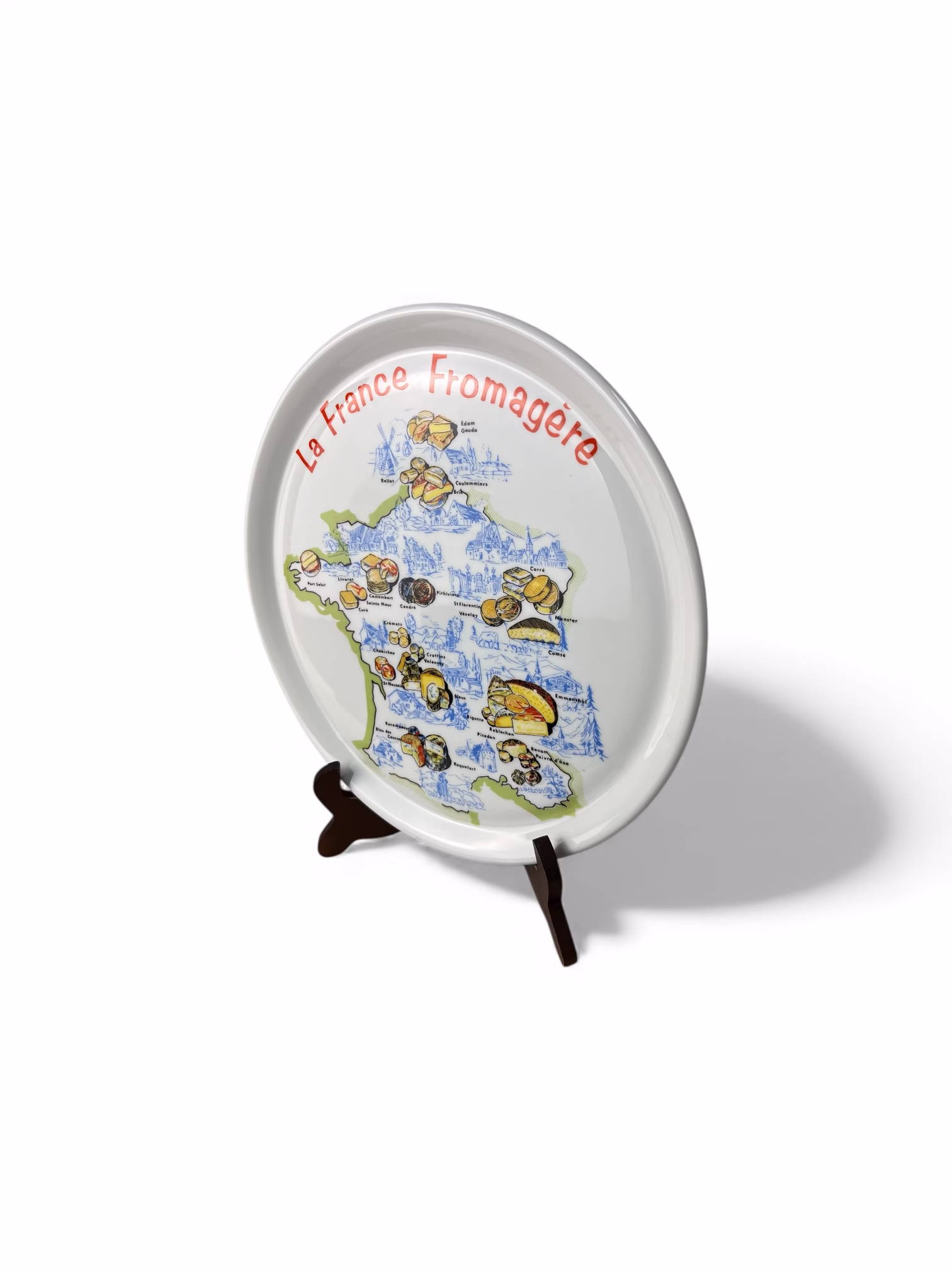 Platou din porțelan „La France Fromagère” – Décors du Paris Platouri