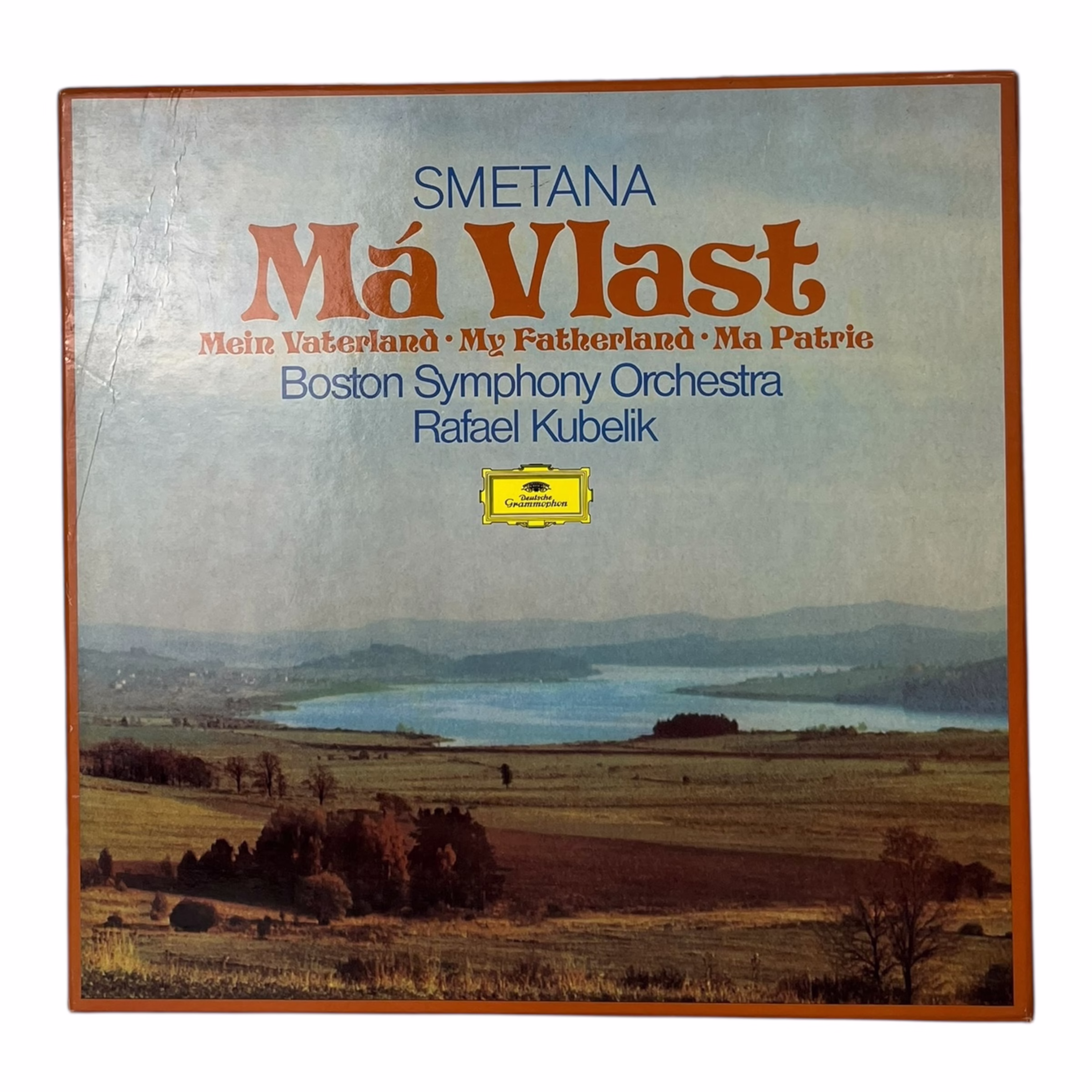 Má vlast – Bedřich Smetana | Boston Symphony Orchestra, Rafael Kubelík – 2 LP Box Set Deutsche Grammophon