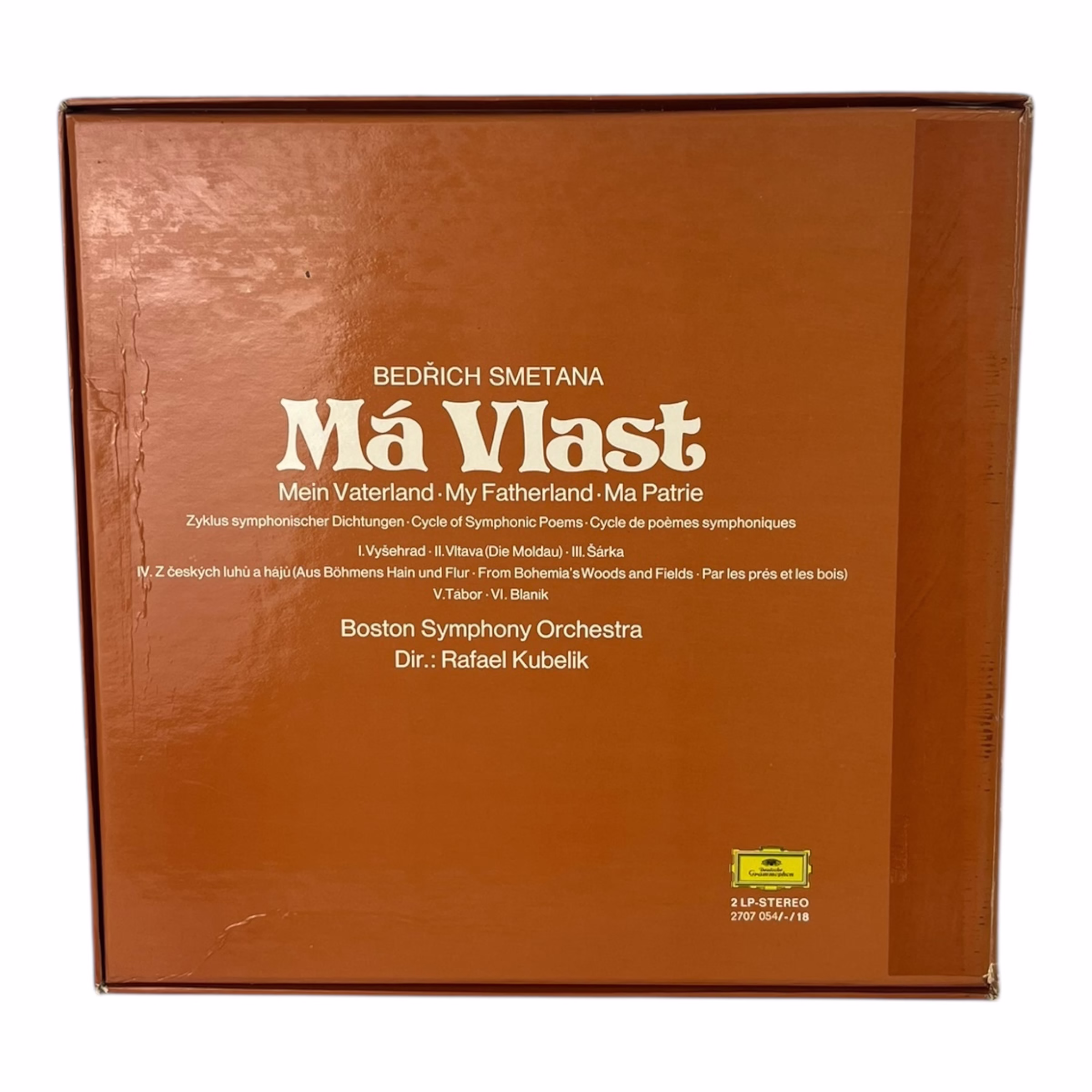 Má vlast – Bedřich Smetana | Boston Symphony Orchestra, Rafael Kubelík – 2 LP Box Set Deutsche Grammophon Decoratiuni