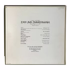 Albert Lortzing Zar und Zimmermann operă comică integrală box 3 LP EMI Electrola stereo Germania Decoratiuni