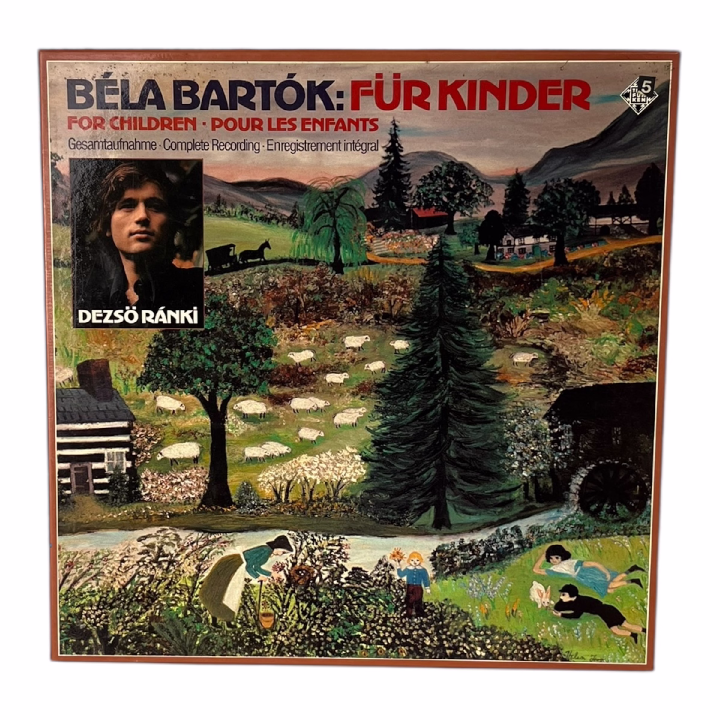 Für Kinder – Béla Bartók | Dezső Ránki – Complete Recording – 2 LP Box Set Telefunken / DECCA