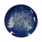 Farfurie decorativă din porțelan Royal Copenhagen Juleaftener 1981 Christmas Peace Decoratiuni