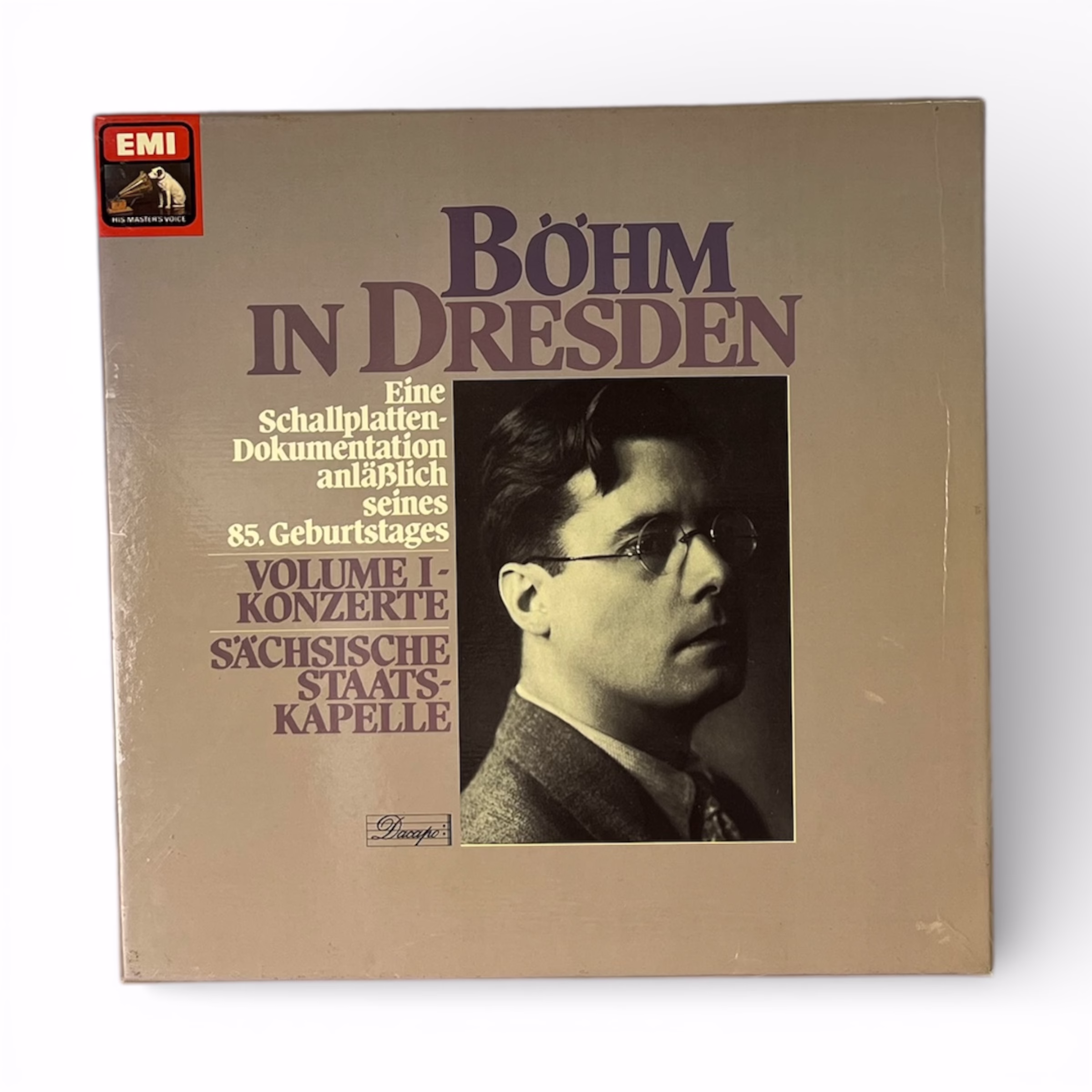 Böhm in Dresden – Volume I – Box set 5 LP-uri vinil, EMI / Electrola, Staatskapelle Dresden