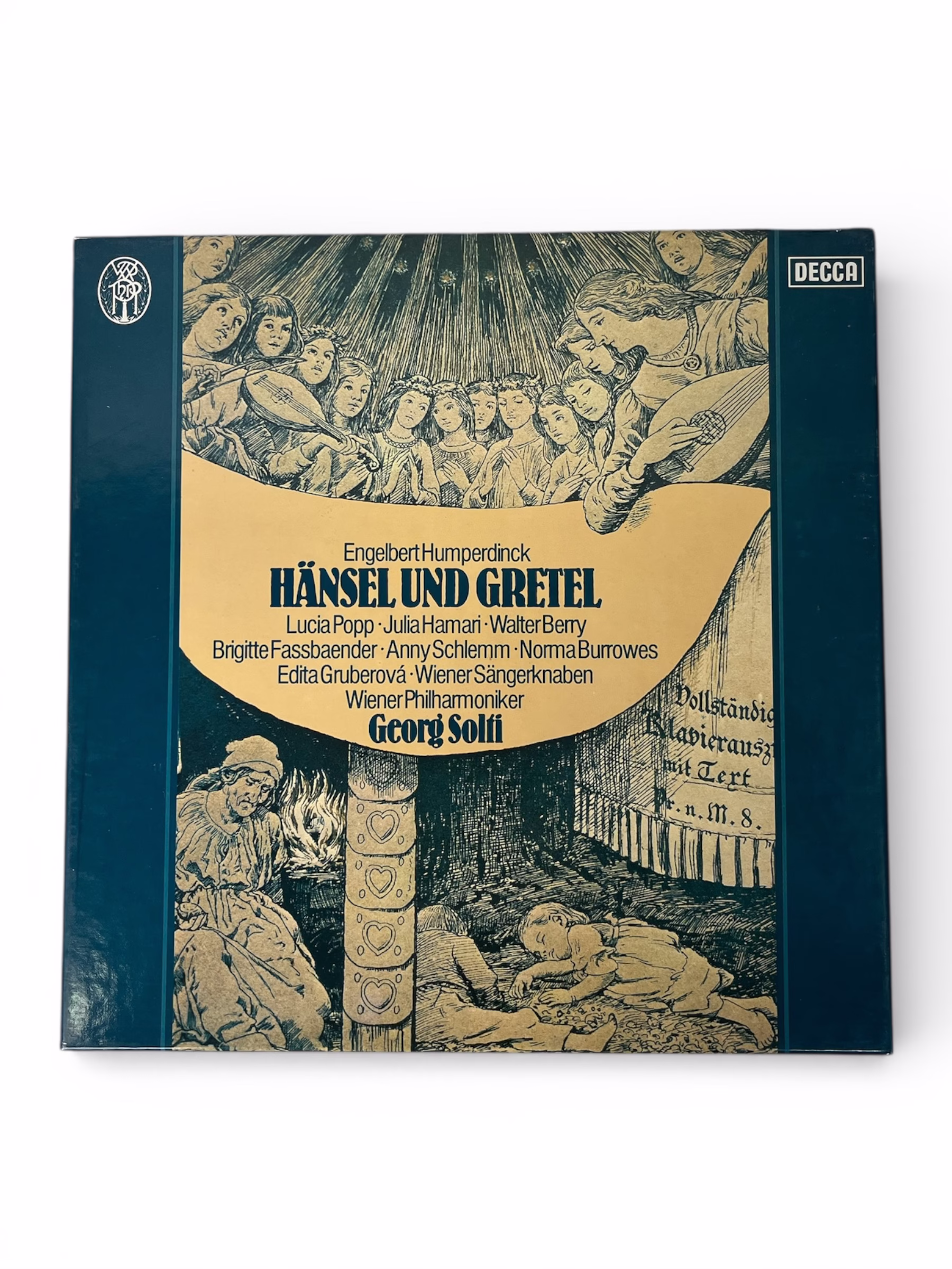 Hänsel si Gretel – Engelbert Humperdinck, box set 2 LP, Decca, dirijor Georg Solti