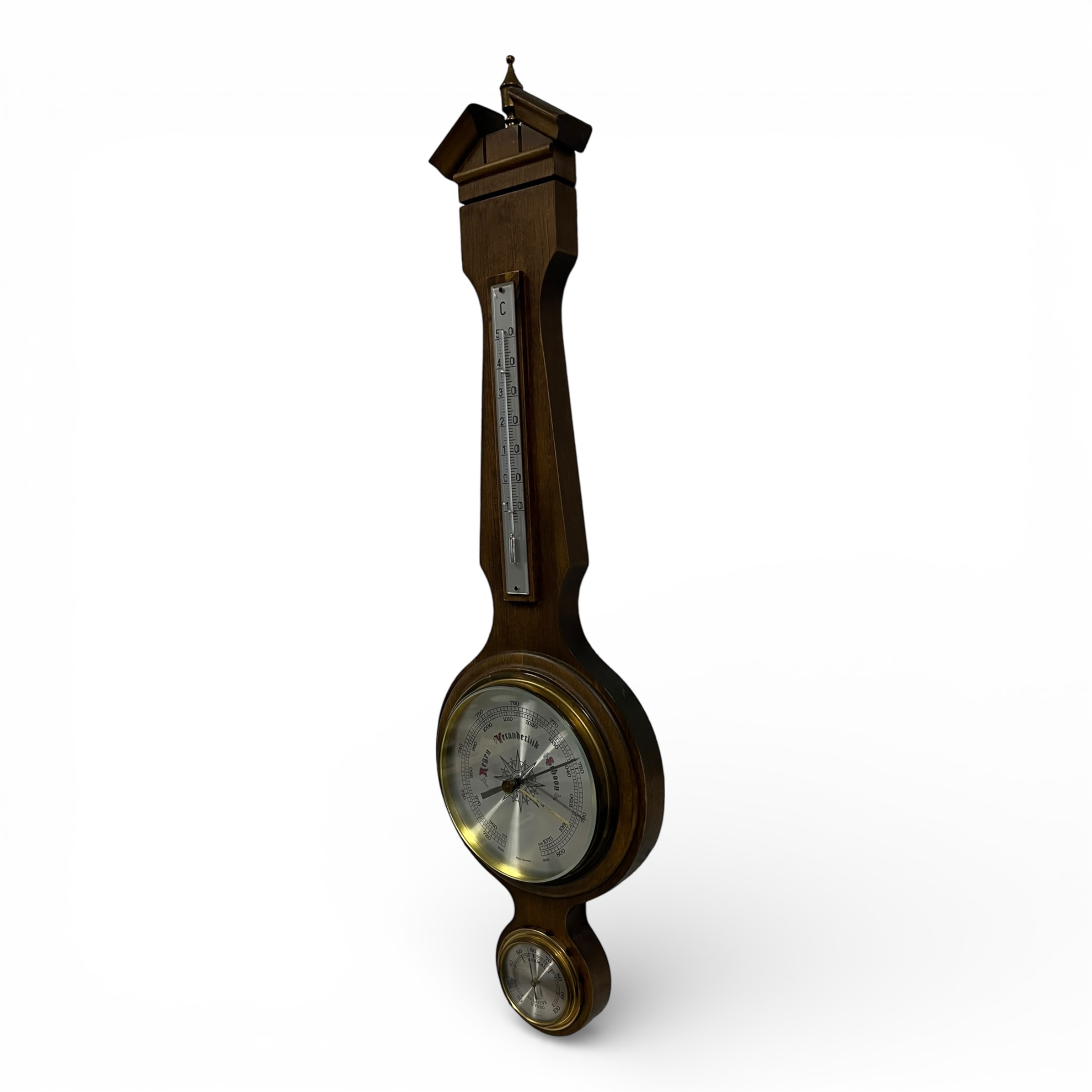 Stație meteo vintage HUGER – West Germany | Barometru, Higrometru, Termometru | Anii ’70 Decoratiuni