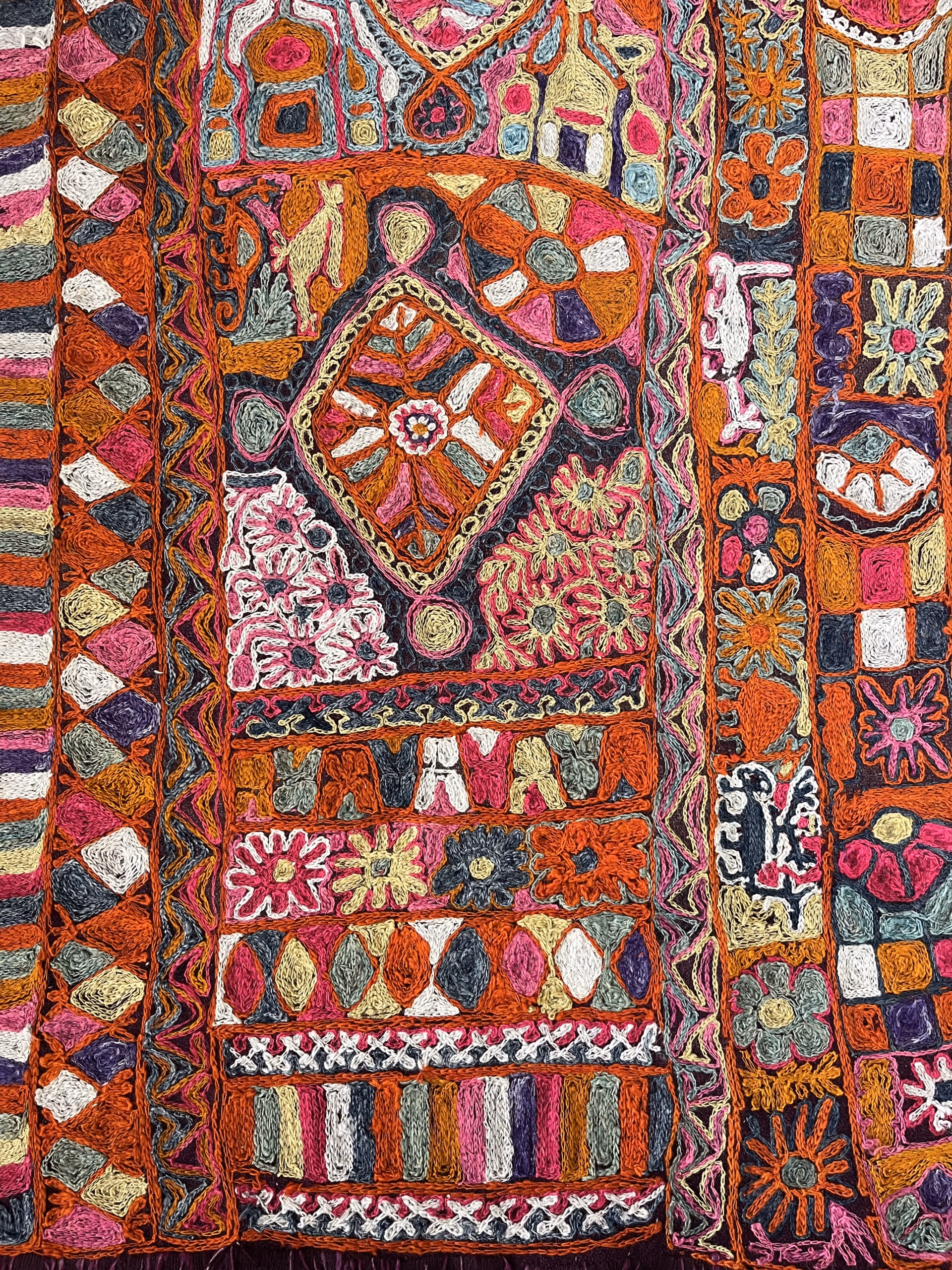 Textil etnic indian Banjara / Rabari, broderie manuală și patchwork tradițional, sec. XX Covoare Magazin de mobila decoratiuni si corpuri de iluminat vintage Textil etnic indian Banjara / Rabari, broderie manuală și patchwork tradițional, sec. XX Covoare