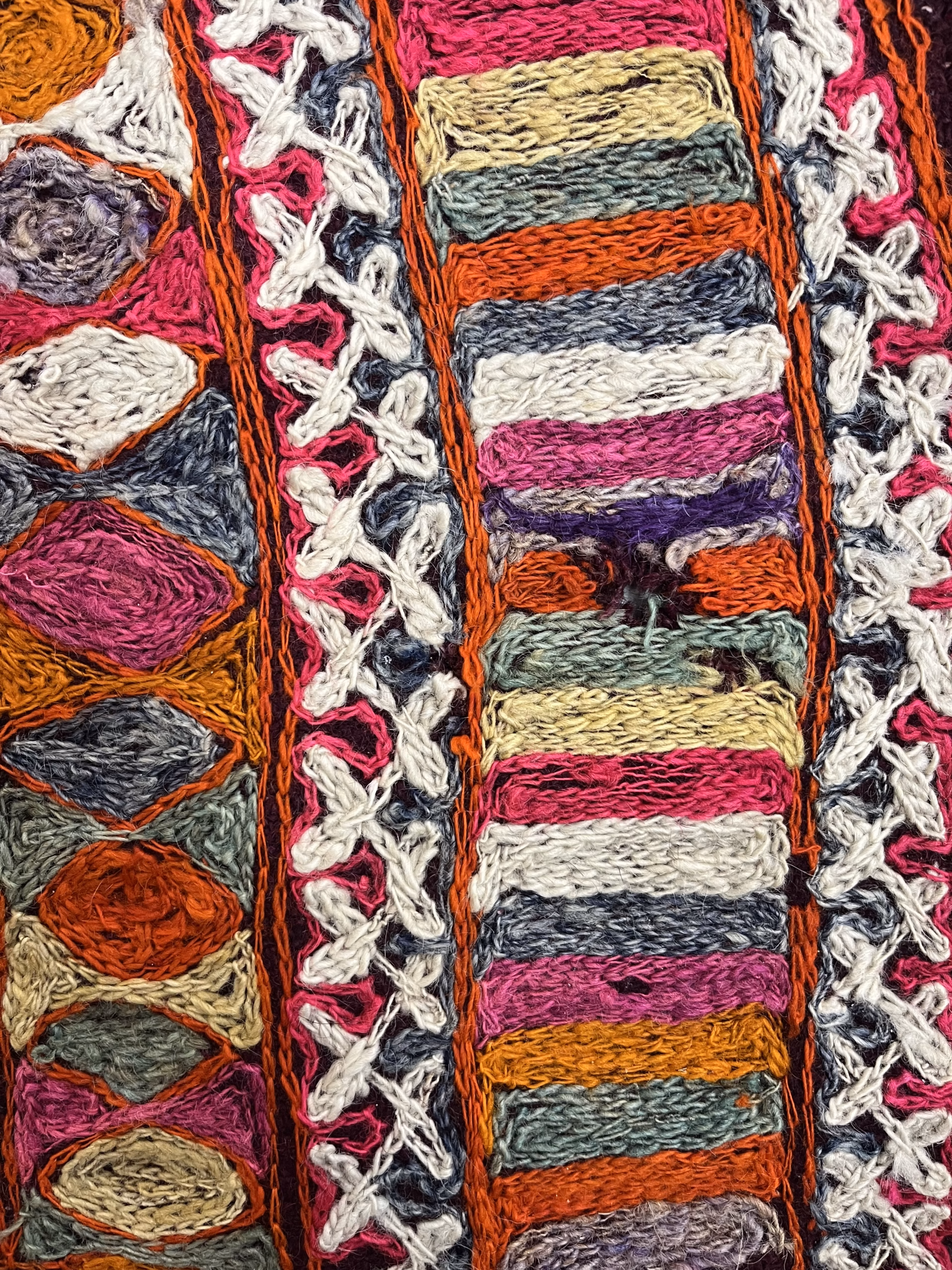 Textil etnic indian Banjara / Rabari, broderie manuală și patchwork tradițional, sec. XX Covoare Magazin de mobila decoratiuni si corpuri de iluminat vintage Textil etnic indian Banjara / Rabari, broderie manuală și patchwork tradițional, sec. XX Covoare