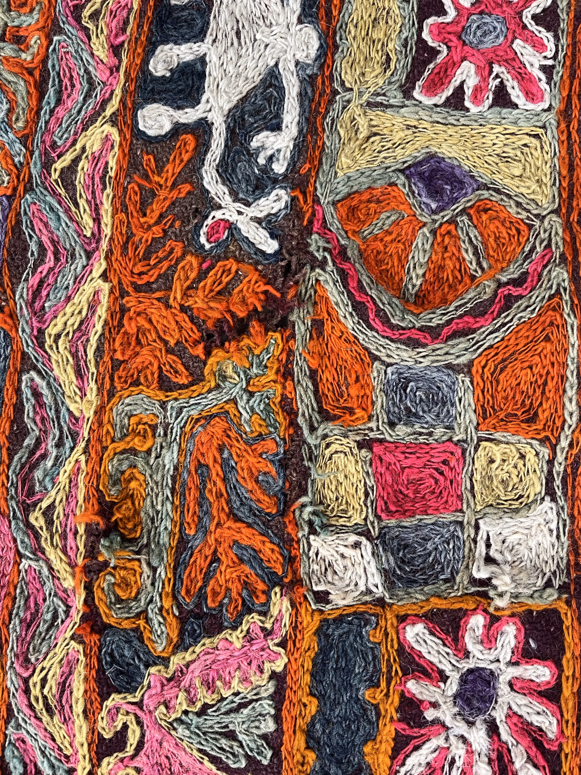 Textil etnic indian Banjara / Rabari, broderie manuală și patchwork tradițional, sec. XX Covoare Magazin de mobila decoratiuni si corpuri de iluminat vintage Textil etnic indian Banjara / Rabari, broderie manuală și patchwork tradițional, sec. XX Covoare