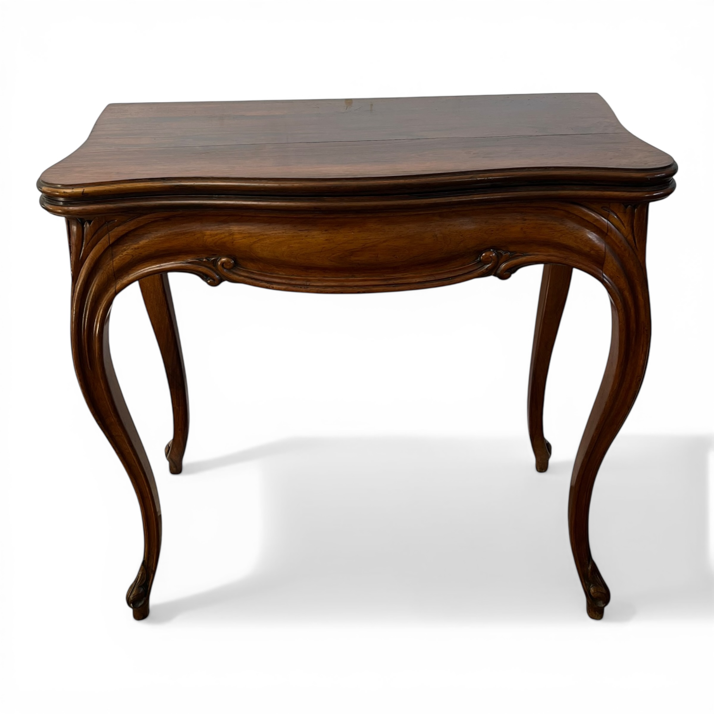 Masă de joc / masă de cărți extensibilă în stil Louis XV – cabriole, sec. XX Mese