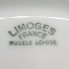 Set elegant de ceai 2 persoane, din porțelan fin Georges Boyer, model „Clairvin”, Limoges, Franța Articole de colecție