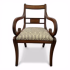 Set 2 scaune vintage în stil Empire / Regency Mobilier
