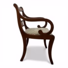 Set 2 scaune vintage în stil Empire / Regency Mobilier