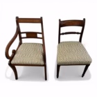 Set 2 scaune vintage în stil Empire / Regency Mobilier