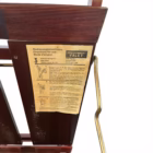 Presă electrică de pantaloni vintage Windsor Pressmaster – valet din lemn masiv, Germania Mobilier