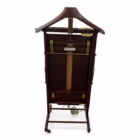 Presă electrică de pantaloni vintage Windsor Pressmaster – valet din lemn masiv, Germania Mobilier