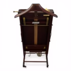 Presă electrică de pantaloni vintage Windsor Pressmaster – valet din lemn masiv, Germania Mobilier