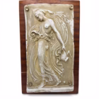 Placă decorativă vintage în relief „Bacchantin” – reproducere după artă antică greacă, Germania Decoratiuni