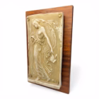 Placă decorativă vintage în relief „Bacchantin” – reproducere după artă antică greacă, Germania Decoratiuni