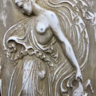 Placă decorativă vintage în relief „Bacchantin” – reproducere după artă antică greacă, Germania Decoratiuni