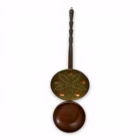Încălzitor / prăjitor vintage pentru castane sau nuci, din alamă și cupru, cu mâner din lemn Decoratiuni Magazin de mobila decoratiuni si corpuri de iluminat vintage Încălzitor / prăjitor vintage pentru castane sau nuci, din alamă și cupru, cu mâner din lemn Decoratiuni