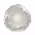 Vază decorativă din sticlă satinată, design organic cu bază spiralată Decoratiuni