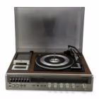 Combina audio vintage Panasonic SE-2657 – pick-up + radio + casetofon, Made in Japan Decoratiuni