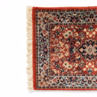 Covor oriental Besikt Pharo, din lână, model clasic cu medalion central, 40 × 60 cm Covoare