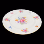 Serviciu vintage din porțelan german, decor floral policrom și accente aurite Servicii de masa
